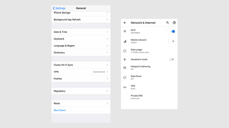 These days, Android and iOS are set up to handle VPNs with the minimum of fuss.